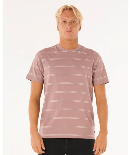 Plain Stripe Tee - Beachin Surf