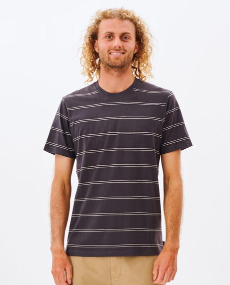 Plain Stripe Tee - Beachin Surf