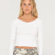 Polla-Anna Pointelle L/S Top - Beachin Surf