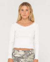 Polla-Anna Pointelle L/S Top - Beachin Surf