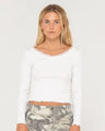 Polla-Anna Pointelle L/S Top - Beachin Surf
