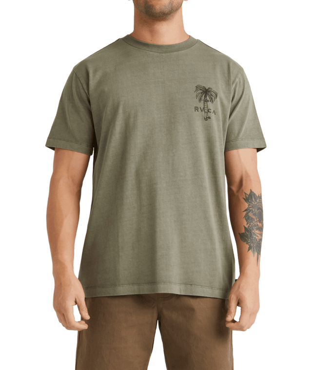 Pommier Palms Ss Tee - Beachin Surf