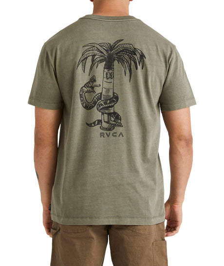 Pommier Palms Ss Tee - Beachin Surf