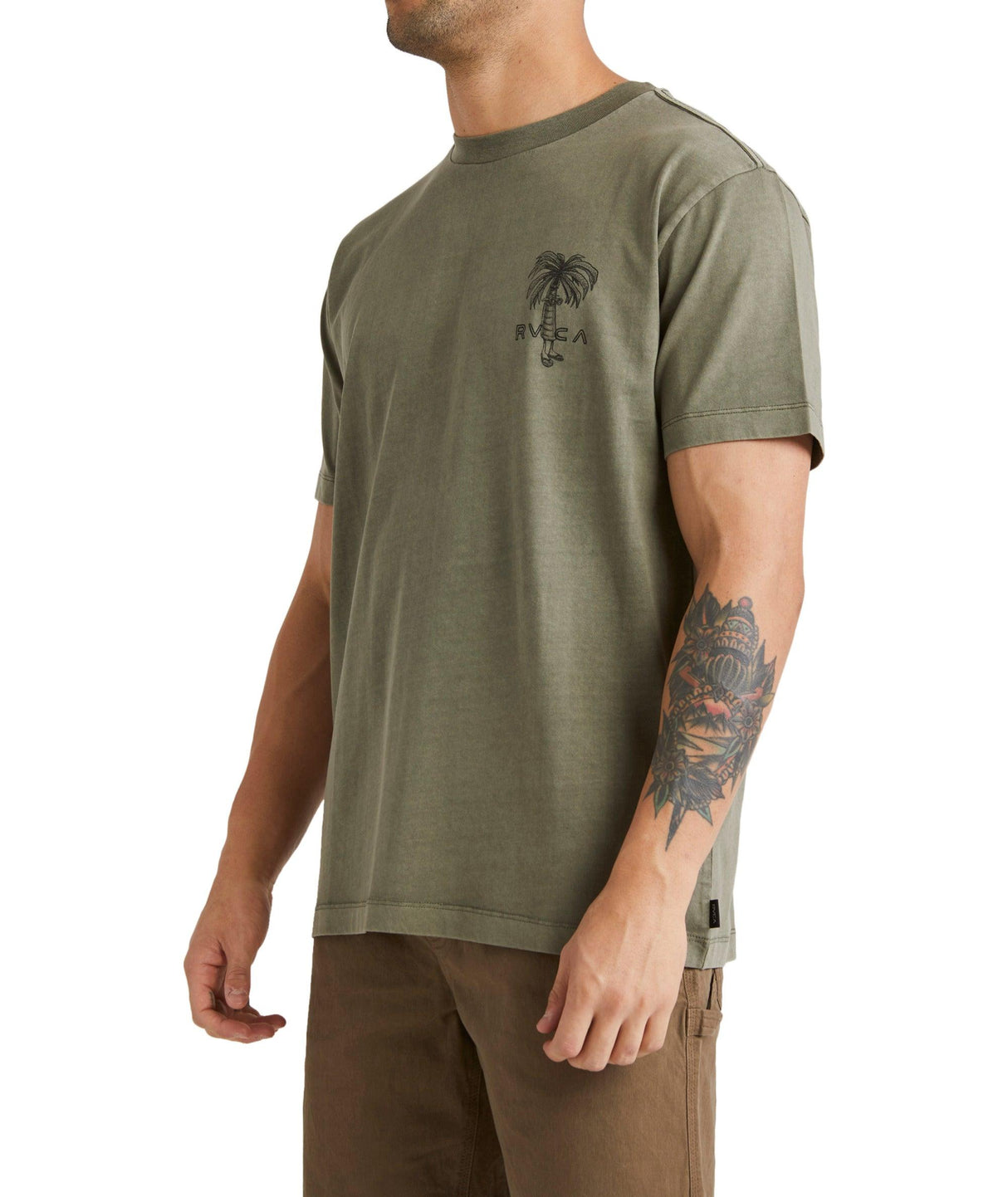 Pommier Palms Ss Tee - Beachin Surf