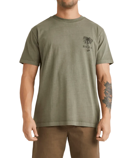 Pommier Palms Ss Tee - Beachin Surf