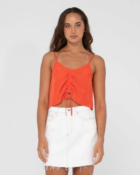Porter Gathered Top - Beachin Surf