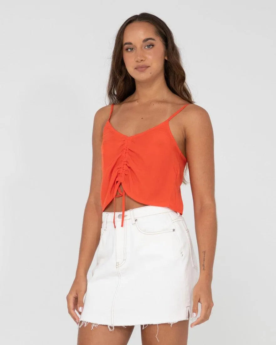 Porter Gathered Top - Beachin Surf