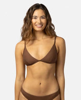 Premium Surf Fixed Triangle Bikini Top - Beachin Surf