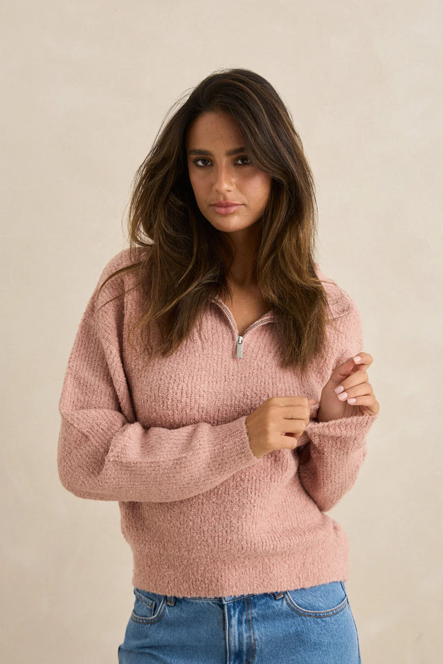 quinn-zip-knit-pin-0126W-KN03SW-PIN-1_1 - Beachin Surf