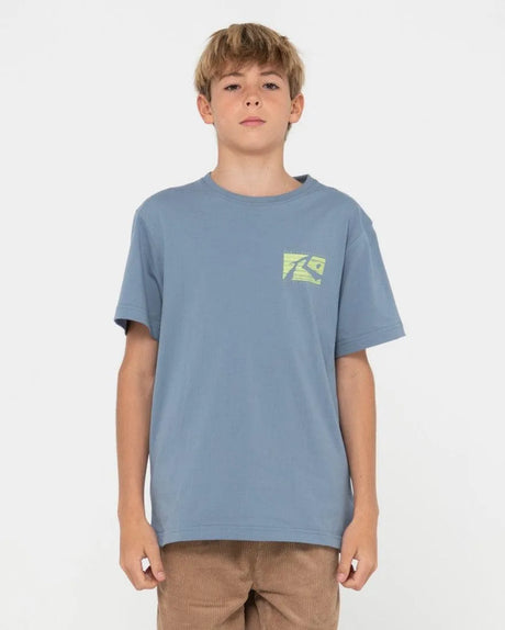 R Dot Short Sleeve Tee Boys - Beachin Surf