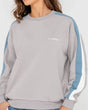 Racing Stripes 2.0 Oversized Crew Fleece - Beachin Surf