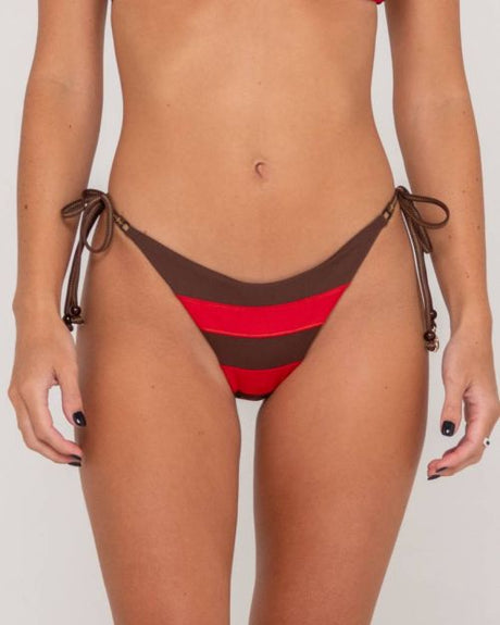 Rack City Brazilian Tie Bikini Bottom - Beachin Surf