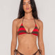 Rack City Contrast Triangle Bikini Top - Beachin Surf
