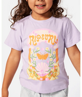 Rainbow Tropics Art Tee-Girl - Beachin Surf
