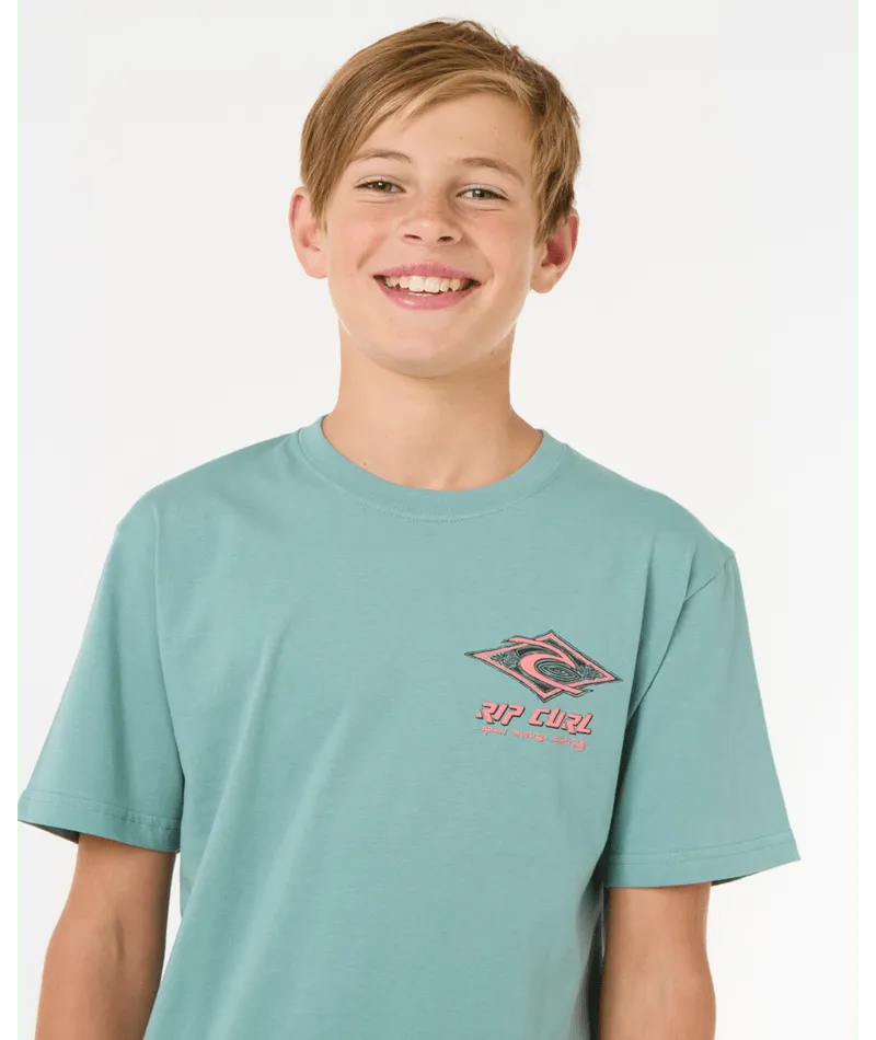 Raw Energy Dolphin Tee - Boy - Beachin Surf