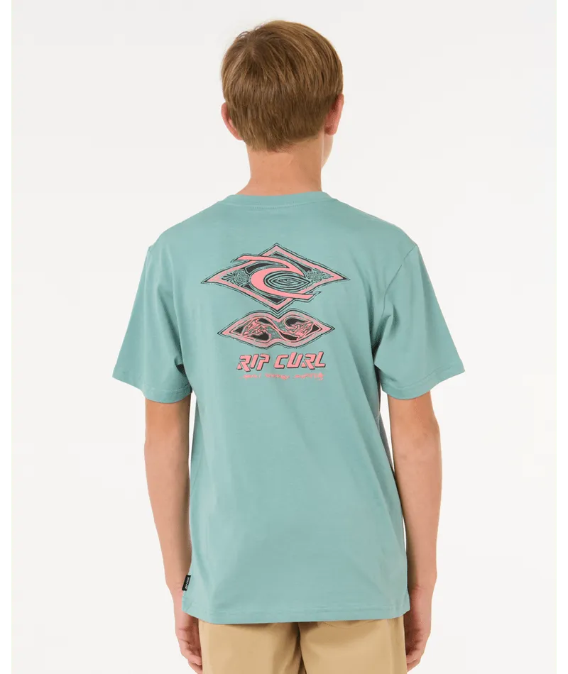 Raw Energy Dolphin Tee - Boy - Beachin Surf