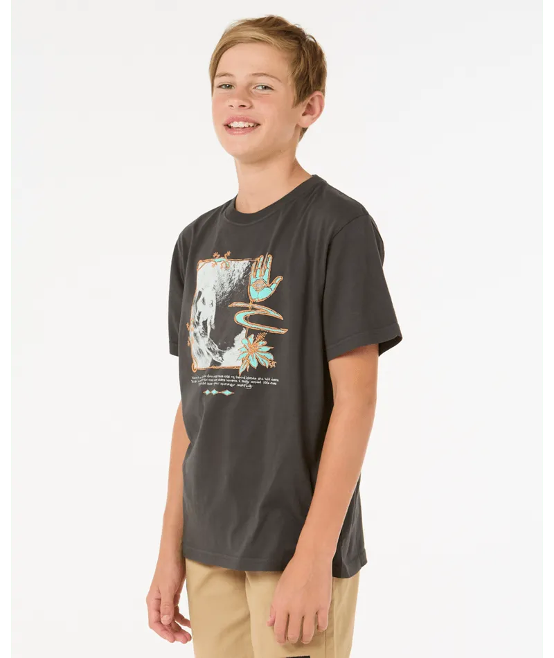 Raw Energy Gecko Tee - Boy - Beachin Surf