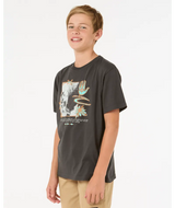 Raw Energy Gecko Tee - Boy - Beachin Surf