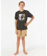 Raw Energy Gecko Tee - Boy - Beachin Surf