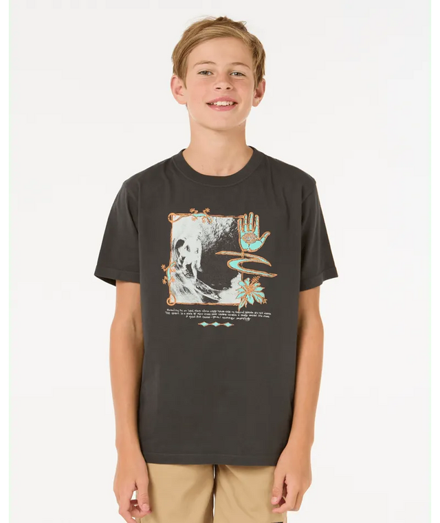 Raw Energy Gecko Tee - Boy - Beachin Surf
