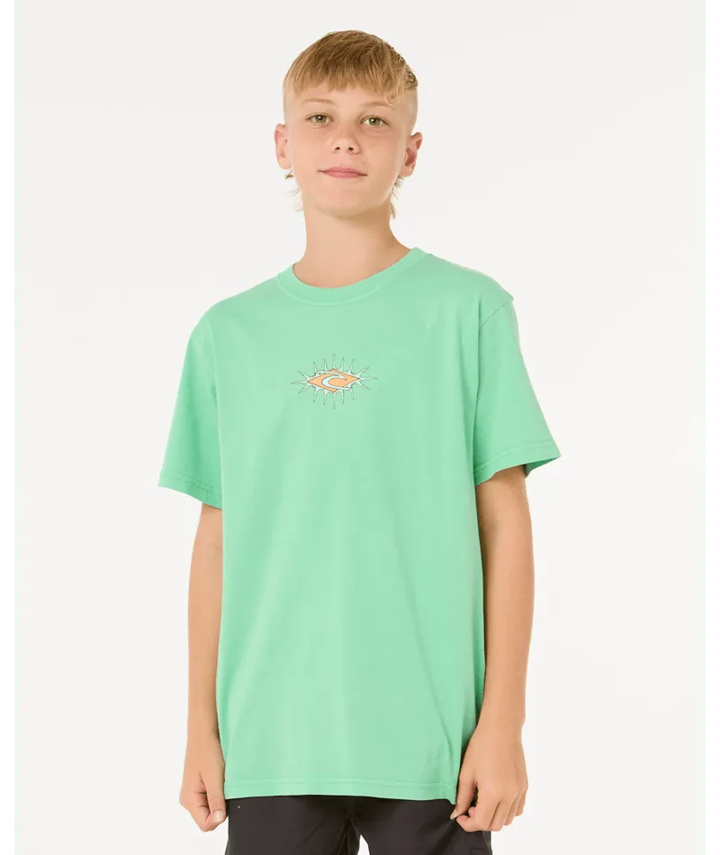Raw Energy Skull Tee -Boy - Beachin Surf