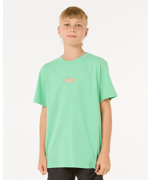 Raw Energy Skull Tee -Boy - Beachin Surf