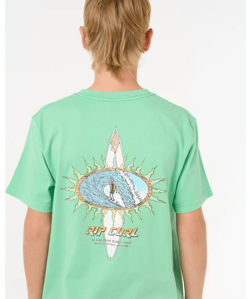 Raw Energy Skull Tee -Boy - Beachin Surf