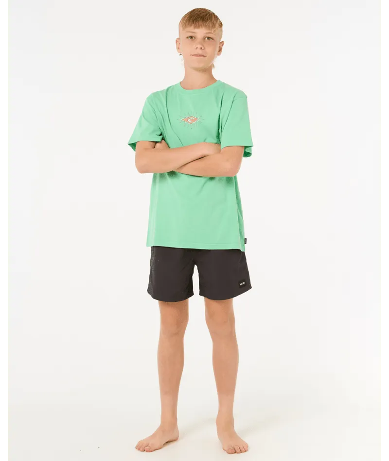 Raw Energy Skull Tee -Boy - Beachin Surf
