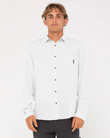 Razor Long Sleeve Rayon Shirt - Beachin Surf