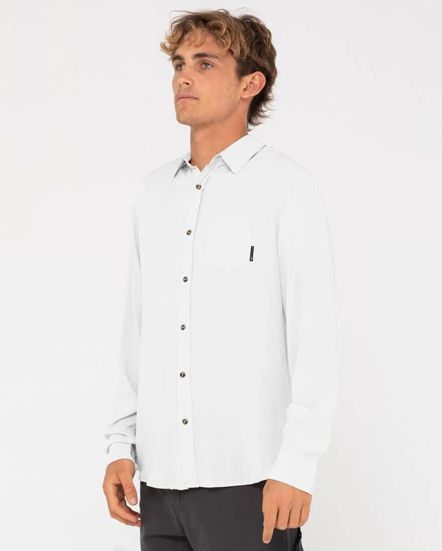 Razor Long Sleeve Rayon Shirt - Beachin Surf