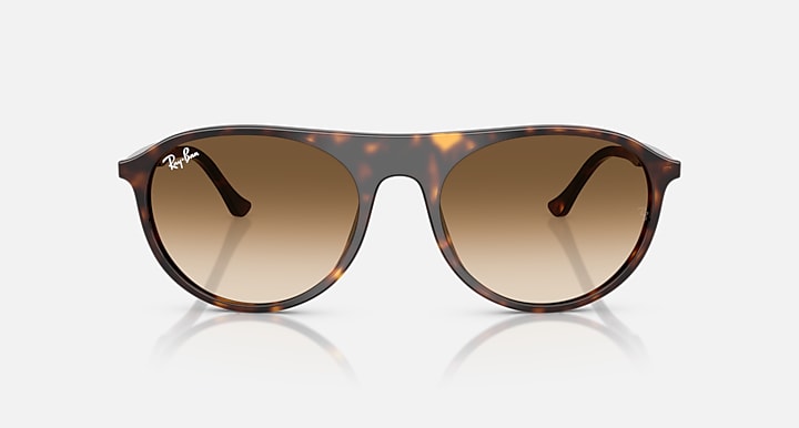 RB2215 - Havana/Clear Gradient Brown - Beachin Surf