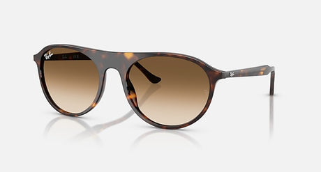 RB2215 - Havana/Clear Gradient Brown - Beachin Surf