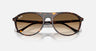 RB2215 - Havana/Clear Gradient Brown - Beachin Surf