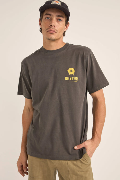 Record Vintage Ss T-Shirt - Beachin Surf