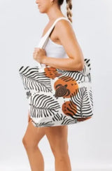 Retro Turtles Beach Tote - Beachin Surf