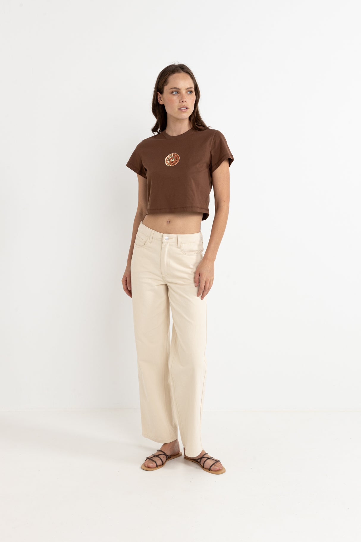 Rhythm Sun Crop Crew Tee