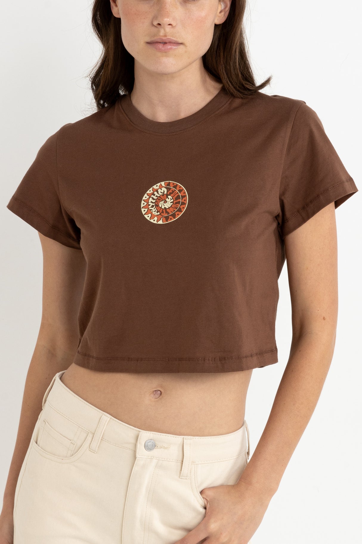 Rhythm Sun Crop Crew Tee