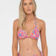 Rio Hibiscus Printed Multiway Bikini Top - Beachin Surf