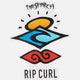 Rip Curl Logo Sticker - Beachin Surf