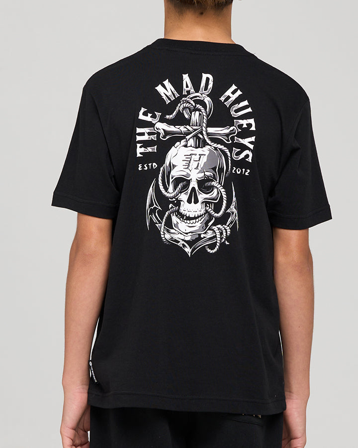 Rope Skull Anchor Youth SS Tee