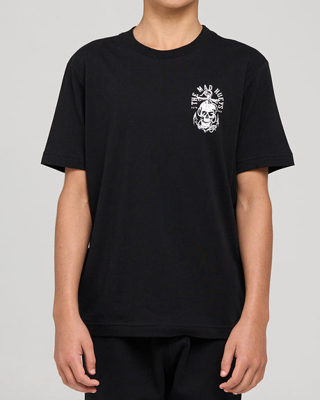 Rope Skull Anchor Youth SS Tee