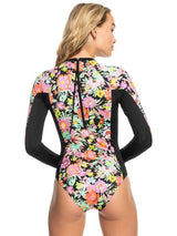Roxy Active Ls Onesie Pt - Beachin Surf