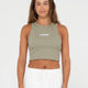 Rusty Contrast Racer Tank - Beachin Surf