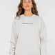 Rusty Essentials Oversized Crew Fleece - Beachin Surf