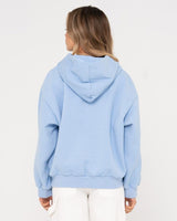 Rusty Script Oversize Hooded Fleece - Beachin Surf