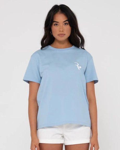 Rusty Signature Relaxed Tee - Beachin Surf