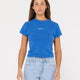 Rusty Signature Skimmer Baby Tee - Beachin Surf
