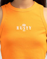 Rusty Sunrise Racer Tank Girls - Beachin Surf