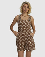 Rvca Healing Sloucher Overalls - Beachin Surf
