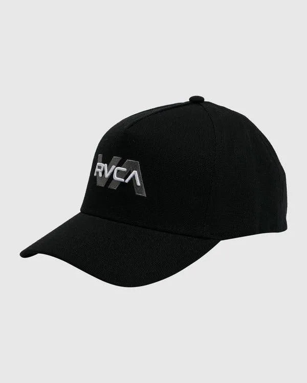 Rvca Offset Pinched Snapback Cap - Beachin Surf